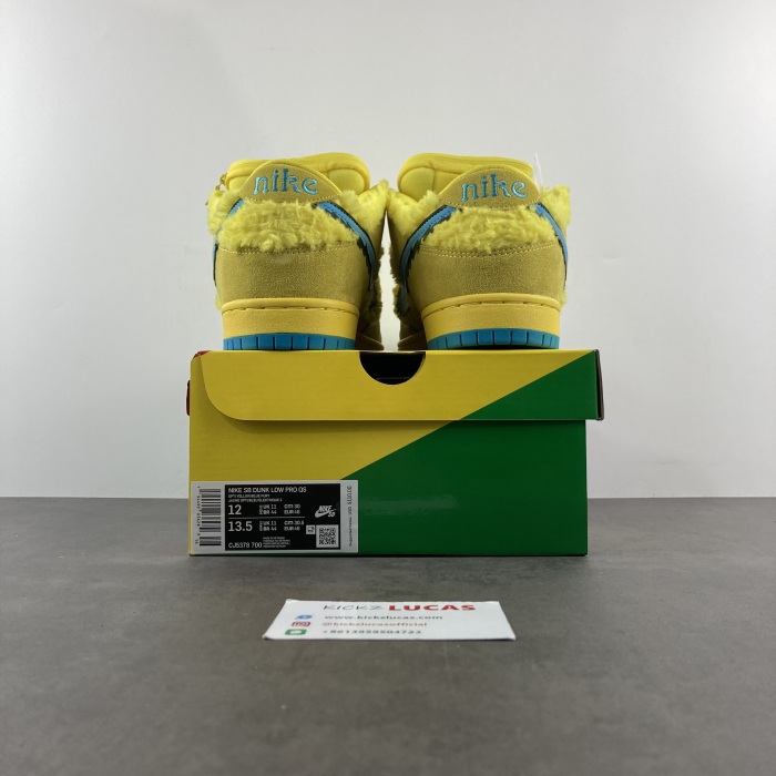 SB Dunk Low Grateful Dead Bears Opti Yellow  CJ5378-700