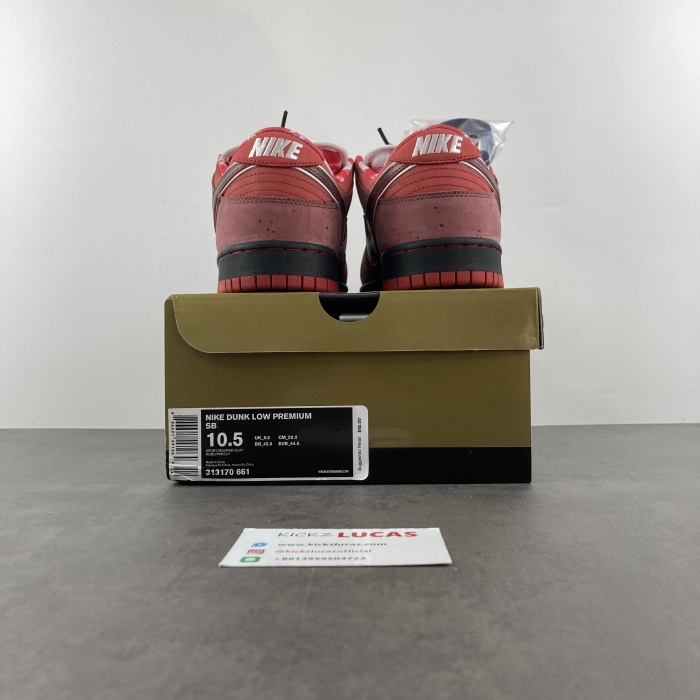 SB Dunk Low Concepts Red Lobster   313170-661