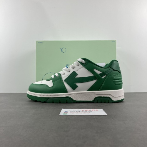 O*ff W*hite Out Of Office OOO Low Tops MK 20230605