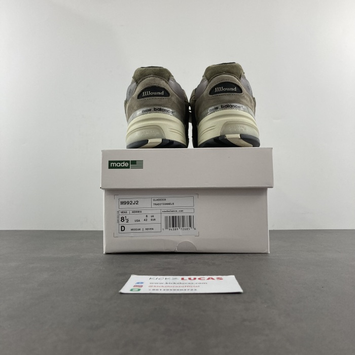 New Balance 992 JJJJound Grey M992J2