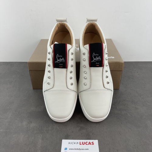 Men and Women C*hristian L*ouboutin Low Top Sneakers CP20230810-3