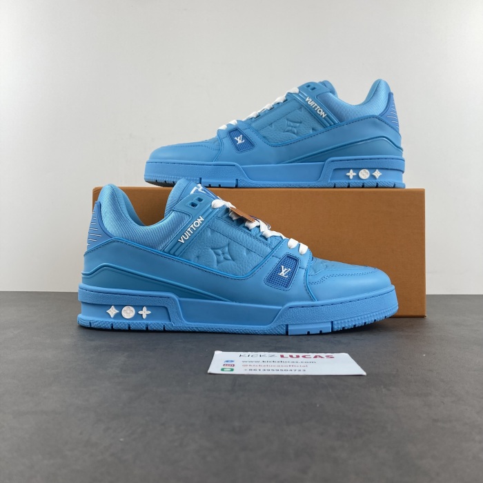 Men L*ouis V*uitton Top Sneaker Trainer RR230419-JJ4