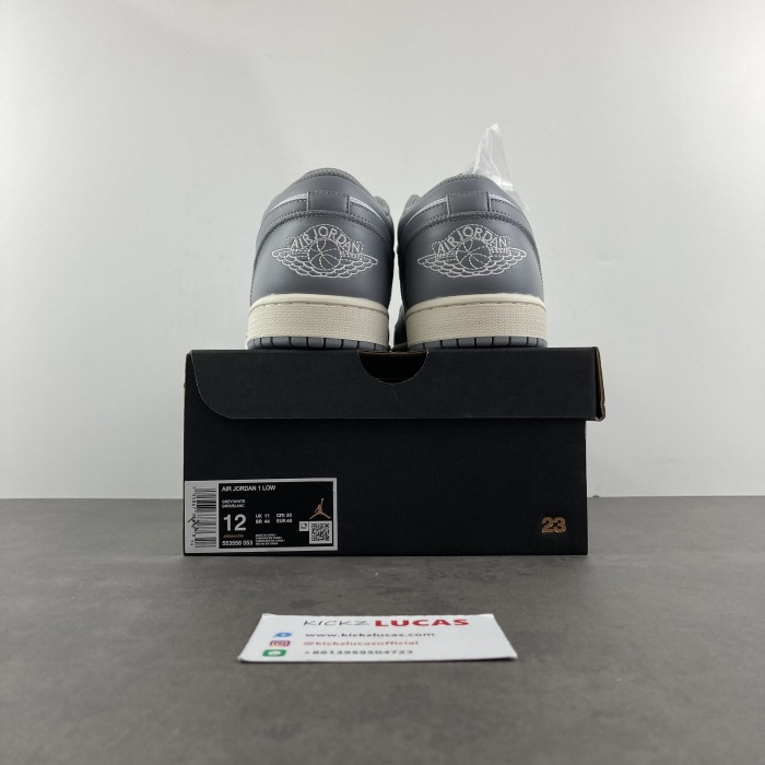 Air Jordan 1 Low Vintage Stealth Grey 553558-053