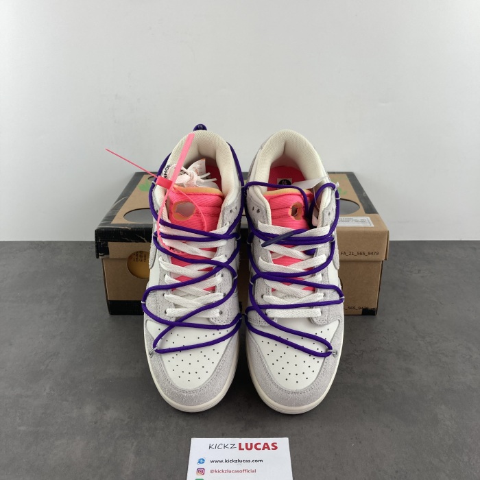 Dunk Low Off-White Lot 15  DJ0950-101
