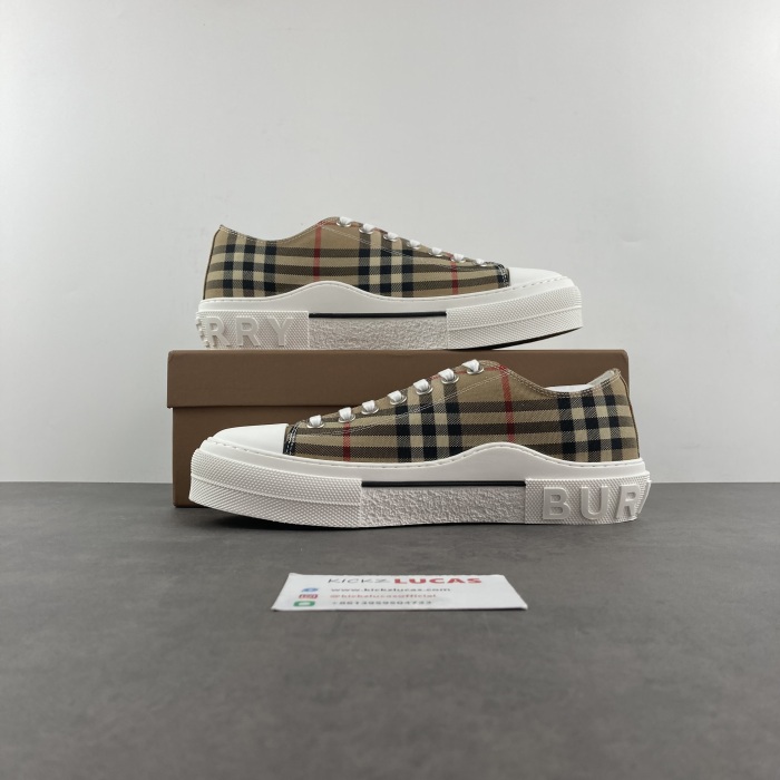 Men B*urberry Top Sneaker Low CP 20230614-2