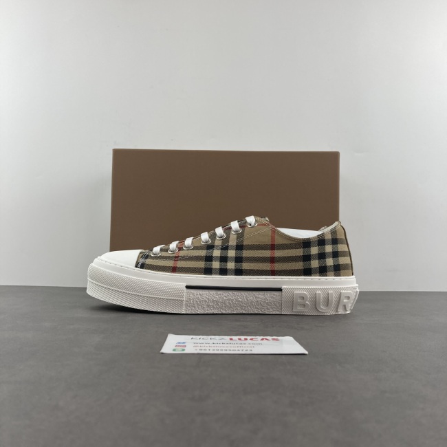 Men B*urberry Top Sneaker Low CP 20230614-2