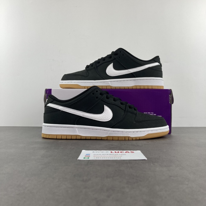 SB Dunk Low Pro Black Gum  CD2563-006