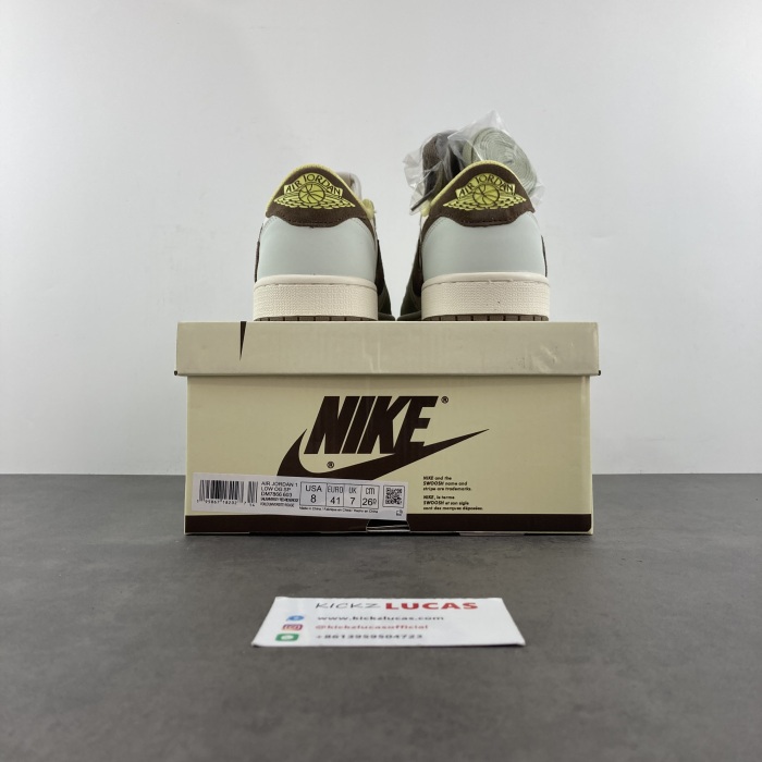 Air Jordan 1 Low Travis Scott Green DM7866-603