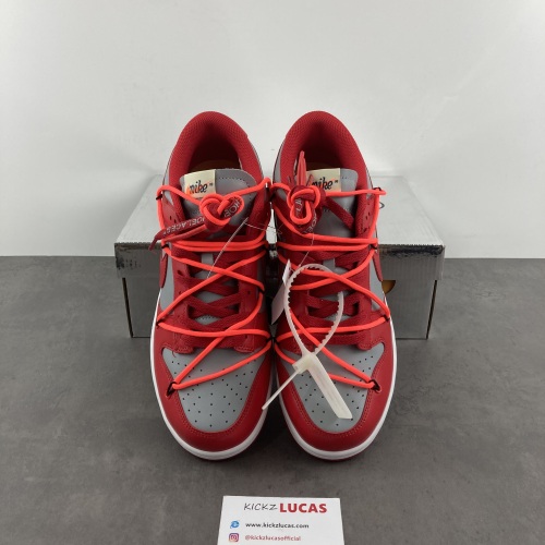 Dunk Low Off-White University Red  CT0856-600