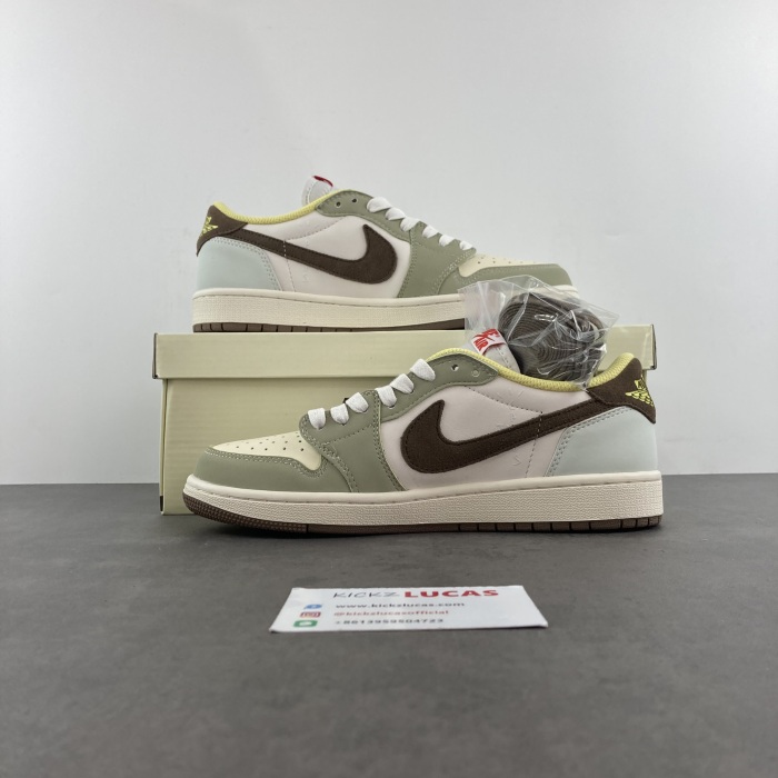 Air Jordan 1 Low Travis Scott Green DM7866-603