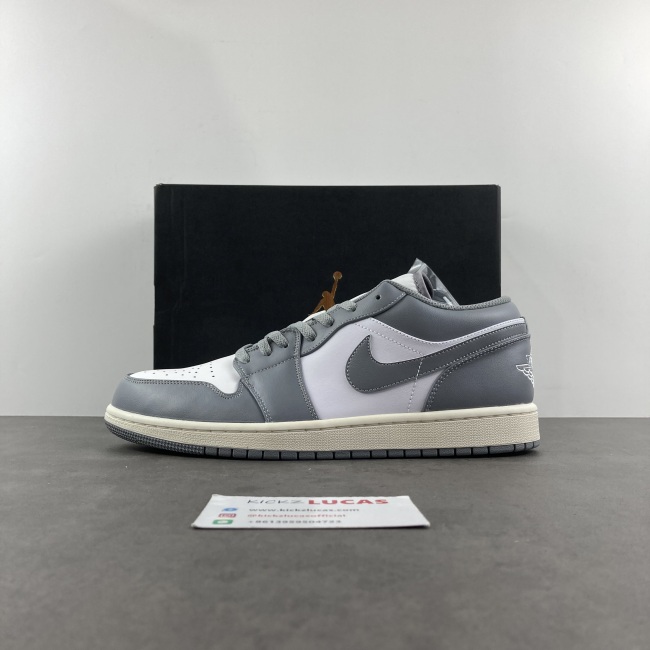 Air Jordan 1 Low Vintage Stealth Grey 553558-053