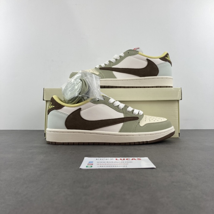 Air Jordan 1 Low Travis Scott Green DM7866-603