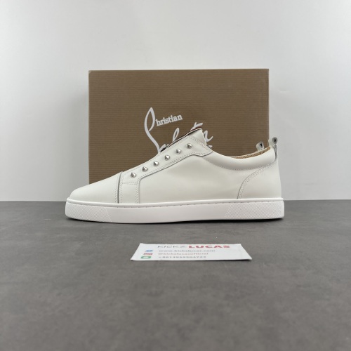 Men and Women C*hristian L*ouboutin Low Top Sneakers CP20230810-3