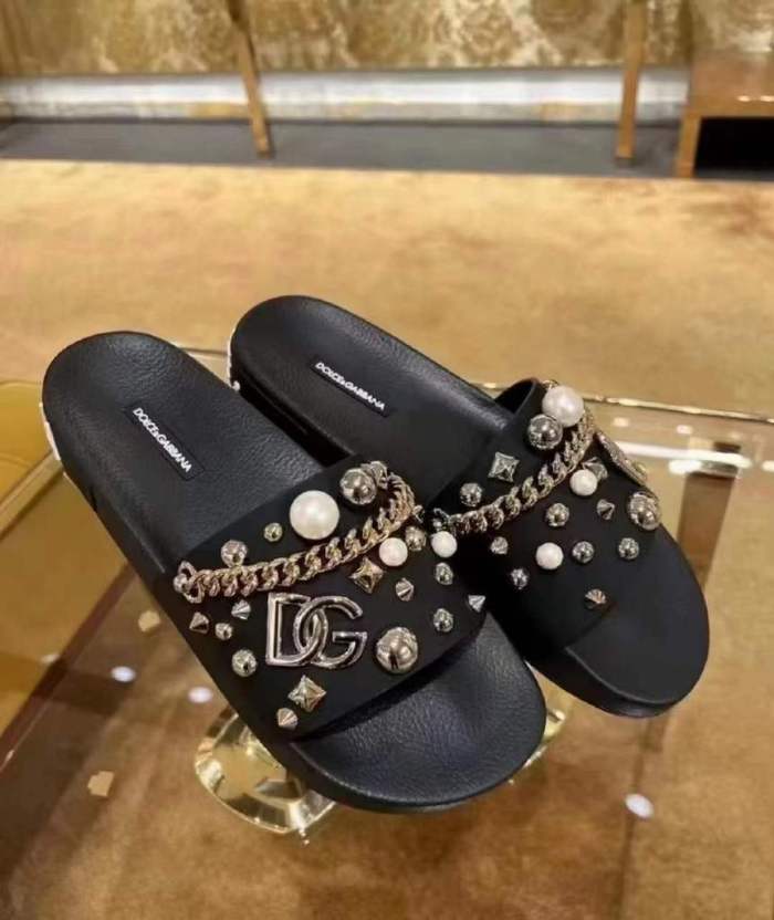 Men Women D*G LOW Slippers 20230814-86