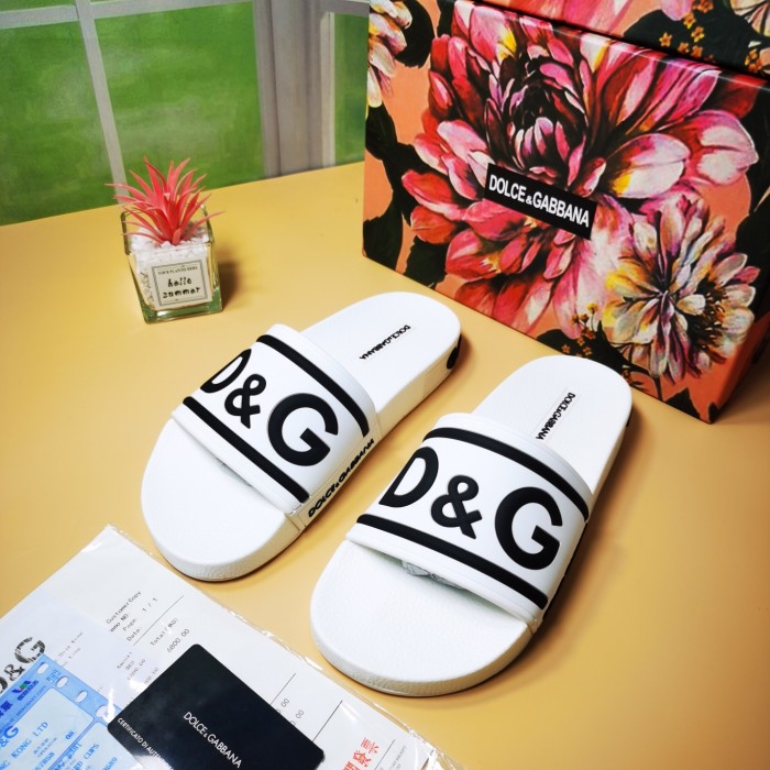 Men Women D*G LOW Slippers 20230814-92