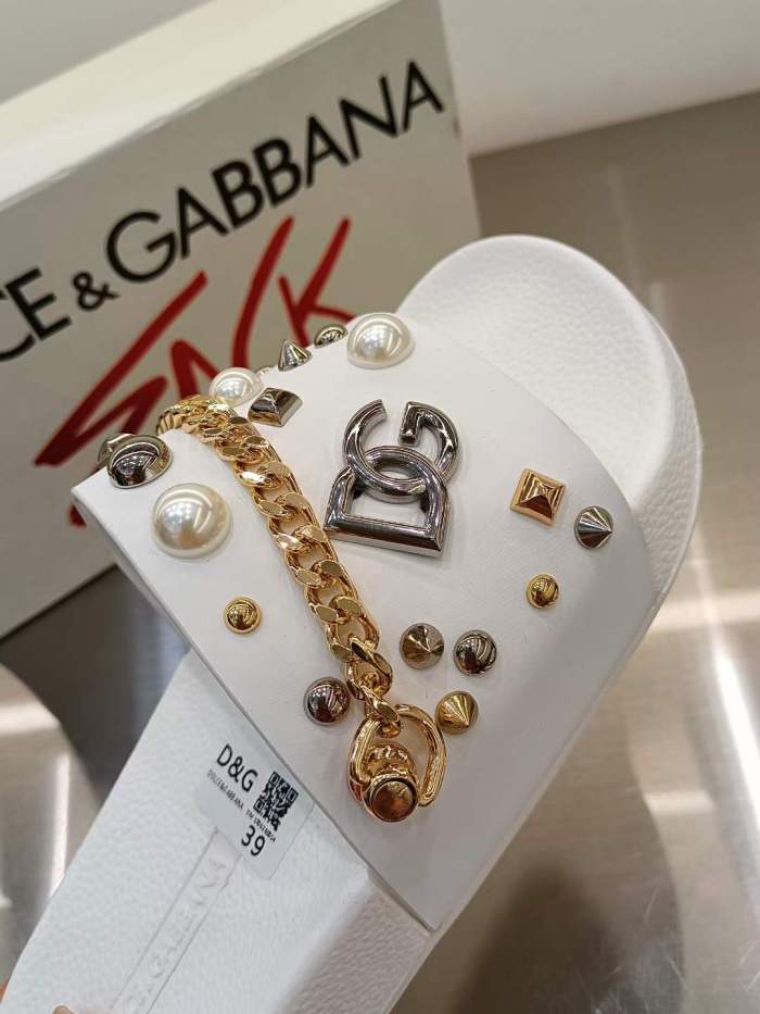 Men Women D*G LOW Slippers 20230814-87