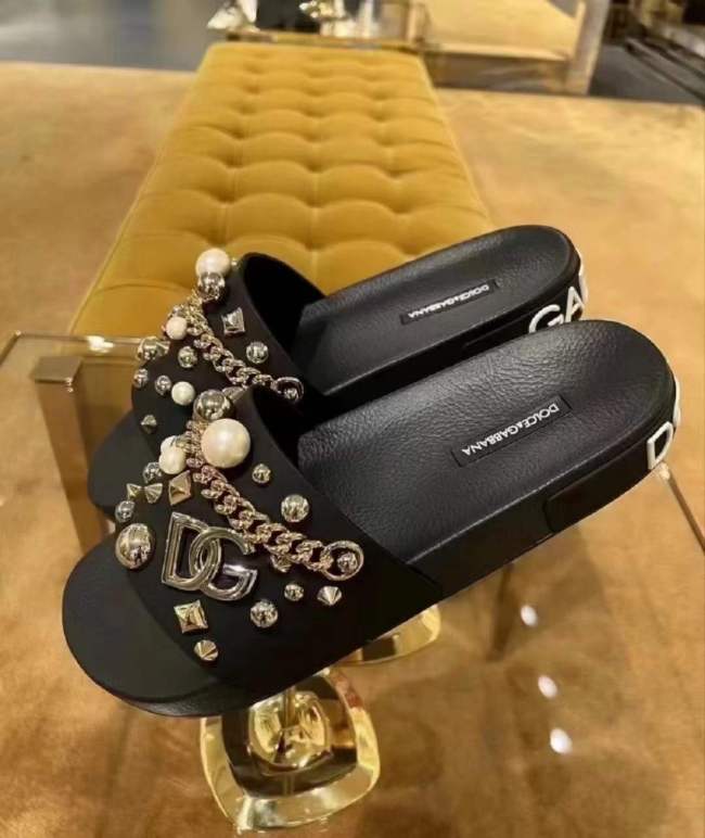 Men Women D*G LOW Slippers 20230814-86