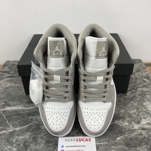 Air Jordan 1 Mid Linen 554724-082