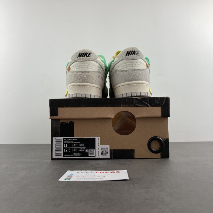 Dunk Low Off-White Lot 14  DJ0950-106