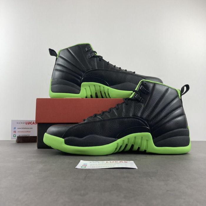 Air Jordan 12 BLACK GREEN