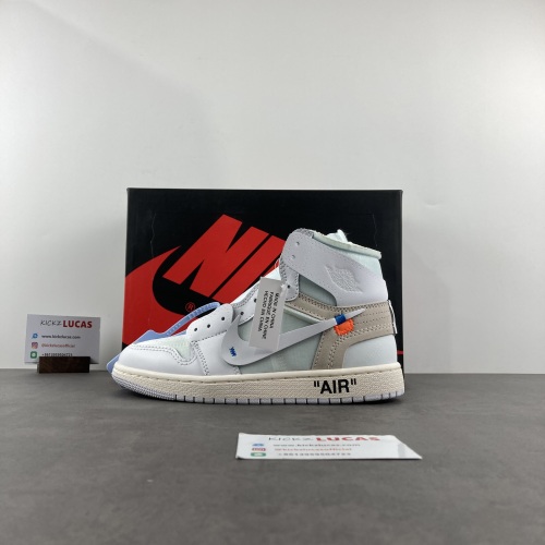 Air Jordan 1 Retro High Off-White White  AQ0818-100