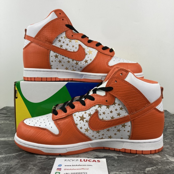 SB Dunk High Supreme Orange 307385-181