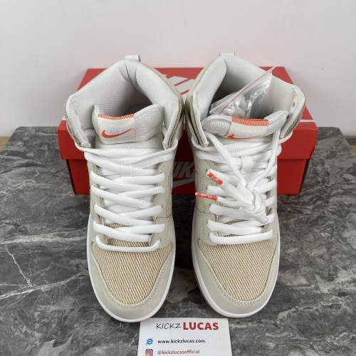SB Dunk High Pro ISO Orange Label Unbleached Natural  DA9626-100