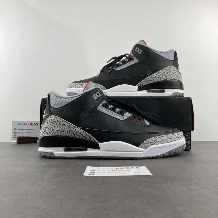 Air Jordan 3 Retro Black Cement  854262-001