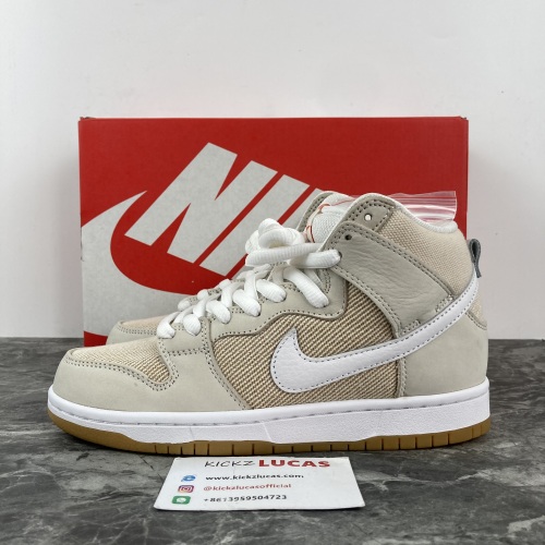 SB Dunk High Pro ISO Orange Label Unbleached Natural  DA9626-100