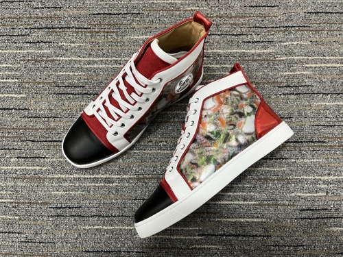 Men and Women C*hristian L*ouboutin Low Top Sneakers YP20230817-5