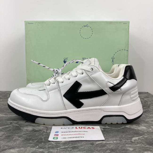 O*ff W*hite Out Of Office OOO Low Tops MK 20230605-1