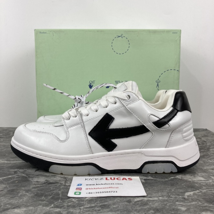 O*ff W*hite Out Of Office OOO Low Tops MK 20230605-1