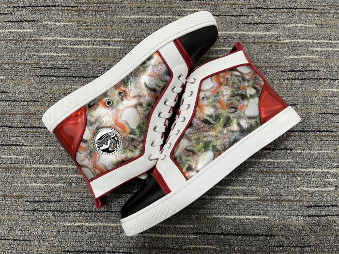 Men and Women C*hristian L*ouboutin Low Top Sneakers YP20230817-5