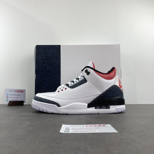 Air Jordan 3 Retro SE Fire Red Denim  CZ6431-100