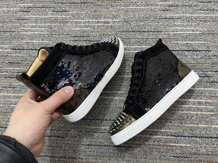 Men and Women C*hristian L*ouboutin Top Sneakers YP 20230817-67