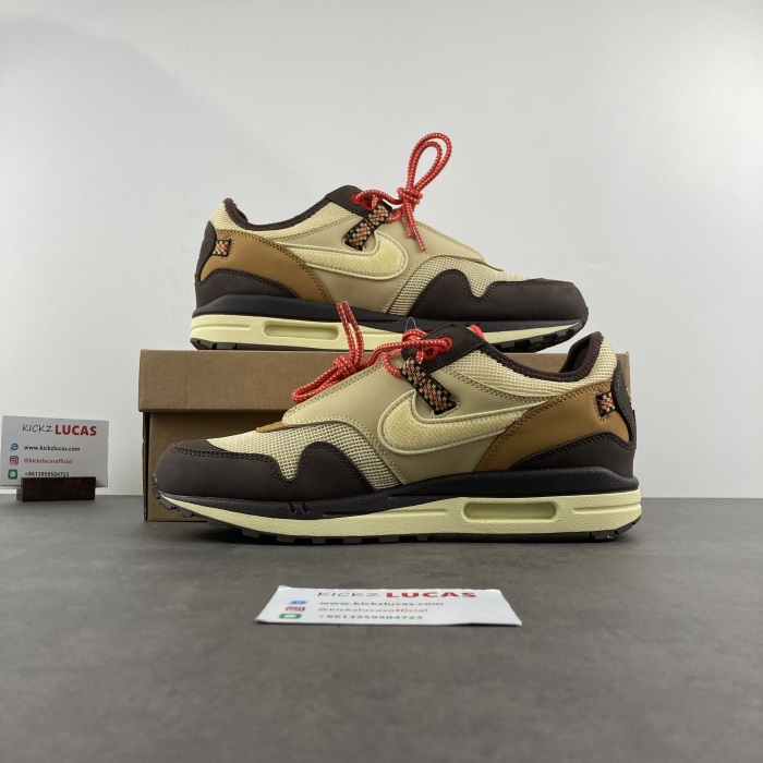 Air Max 1 Travis Scott Cactus Jack Baroque Brown  DO9392-200