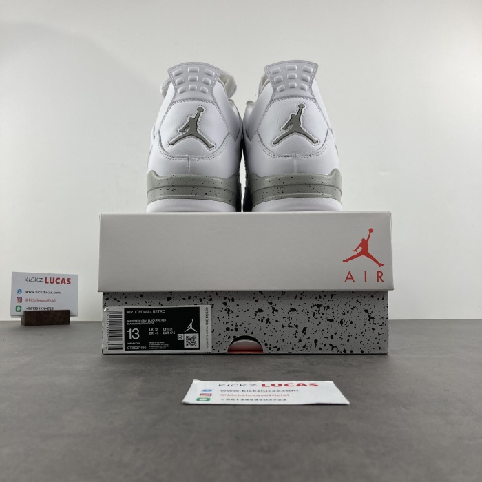Air Jordan 4 Retro White Oreo  CT8527-100