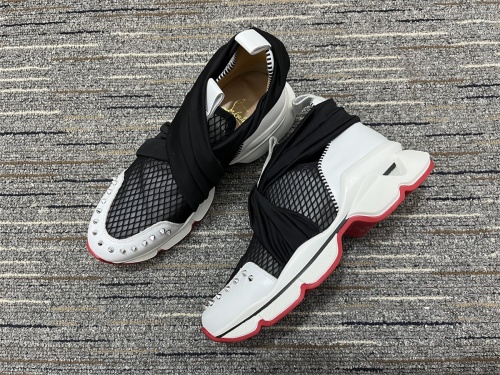 Men and Women C*hristian L*ouboutin Low Top Sneakers YP 20230817