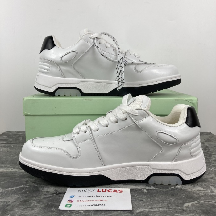 O*ff W*hite Out Of Office OOO Low Tops MK 20230605-1