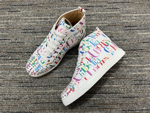 Men and Women C*hristian L*ouboutin Top Sneakers CL 20230818-2