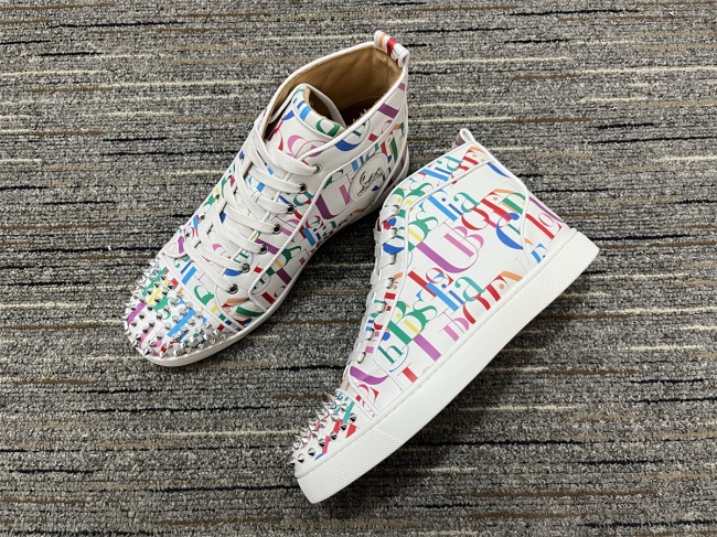 Men and Women C*hristian L*ouboutin Top Sneakers CL 20230818-2