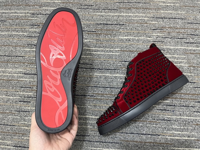 Men and Women C*hristian L*ouboutin Top Sneakers CL 20230818-109