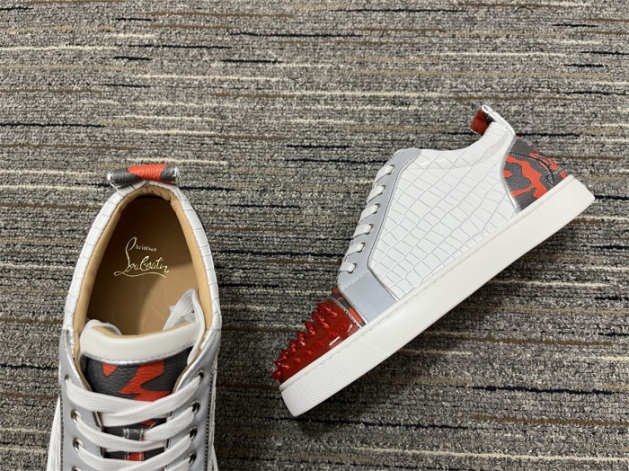 Men and Women C*hristian L*ouboutin Top Sneakers CL 20230818-11