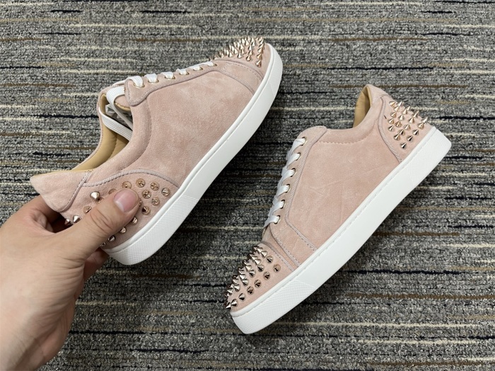 Men and Women C*hristian L*ouboutin Top Sneakers CL 20230818-12