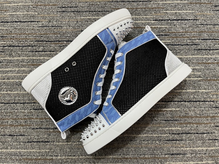 Men and Women C*hristian L*ouboutin Top Sneakers CL 20230818-18