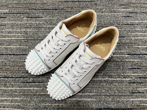 Men and Women C*hristian L*ouboutin Top Sneakers CL 20230818-14