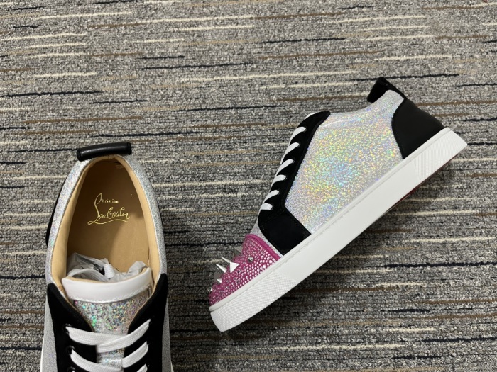 Men and Women C*hristian L*ouboutin Top Sneakers CL 20230818-41