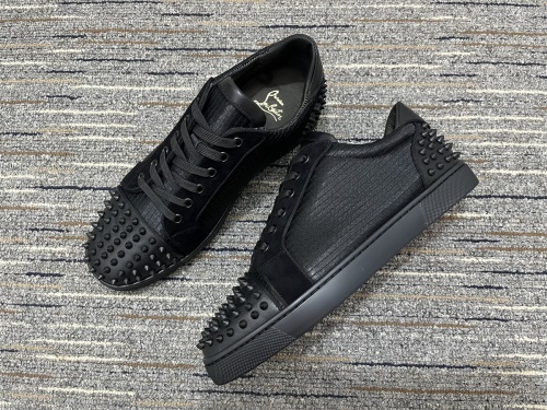 Men and Women C*hristian L*ouboutin Top Sneakers CL 20230818-73