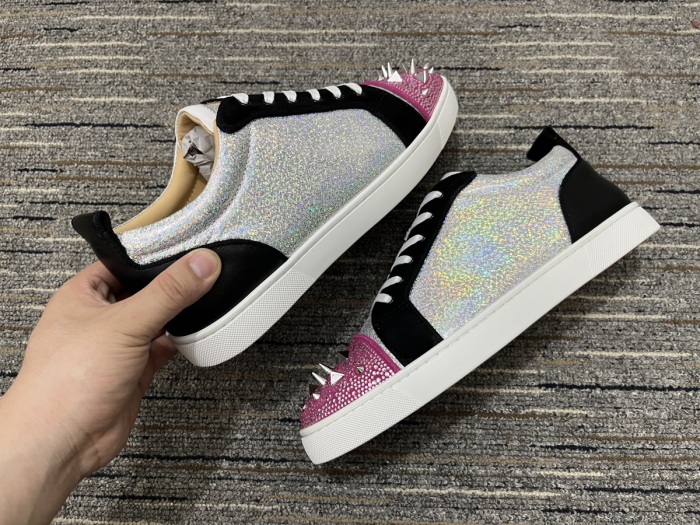 Men and Women C*hristian L*ouboutin Top Sneakers CL 20230818-41