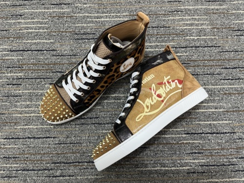 Men and Women C*hristian L*ouboutin Top Sneakers CL 20230818-81